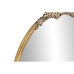 Τοίχο καθρέφτη Home ESPRIT Χρυσό Μέταλλο Ρομαντικό 60 x 3 x 66 cm