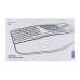 Belaidė klaviatūra Lenovo GY41C33969 Pilka Monochrominis Qwerty US