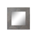 Τοίχο καθρέφτη DKD Home Decor 121 x 4 x 121 cm Κρυστάλλινο Γκρι Ξύλο Ξύλο από Μάνγκο
