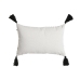 Cuscino Home ESPRIT Bianco Nero Rombos 50 x 15 x 30 cm