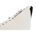 Μαξιλάρι Home ESPRIT Λευκό Μαύρο Ρόμπος 50 x 15 x 30 cm