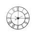 Relógio de Parede Home ESPRIT Preto Metal 100 x 3 x 100 cm