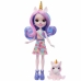 Doll Mattel Enchantimals Sunshine Island 15 cm Unicorn Pet