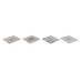 Σουπλά Home ESPRIT φελλός Dolomite 20 x 20 x 0,7 cm Πλακάκι (4 Μονάδες)