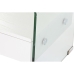 Nočný stolík DKD Home Decor Biela Transparentná Sklo Drevo MDF 50 x 40 x 45,5 cm