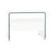Mesa de Cabeceira DKD Home Decor Branco Transparente Cristal Madeira MDF 50 x 40 x 45,5 cm