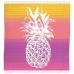 Strandhåndklæde Secaneta Fouta 170 x 170 cm Dobbelt Ananas