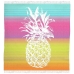 Ręcznik plażowy Secaneta Fouta 170 x 170 cm Pojedyńczy Ananas