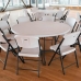 Table Klapptisch Lifetime Ø 152 cm kreisförmig