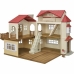 Playset Sylvanian Families Red Roof Country Home Casa de Miniatura Coelho