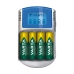 Oplader + genopladelige batterier Varta -POWERLCD (1 enheder)