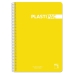 Notebook Pacsa Plastipac Yellow Din A4 5 Pieces 80 Sheets