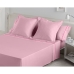 Prešívané obliečky bez výplne Alexandra House Living Ružová 105 cm posteľ 3 Kusy