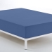 Fitted bottom sheet Alexandra House Living Blue 160 x 190/200 cm