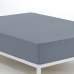 Fitted bottom sheet Alexandra House Living Steel Grey 160 x 200 cm