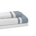 Set posteljine Alexandra House Living Marbella Čelik Čelično Siva Krevet od 150 3 Dijelovi