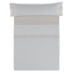 Prešívané obliečky bez výplne Alexandra House Living Perlovo sivá 105 cm posteľ 3 Kusy