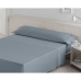 Juego de Sábanas Alexandra House Living Acero Gris Acero Cama de 150 3 Piezas