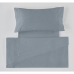 Prešívané obliečky bez výplne Alexandra House Living Oceľ Oceľová sivá 105 cm posteľ 3 Kusy