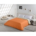 Пододеяльник Alexandra House Living Оранжевый 220 x 220 cm Двухсторонний Двухцветный