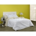 Bettdeckenbezug Alexandra House Living Weiß 180 x 220 cm Reversibel zweifarbig