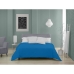 Bettdeckenbezug Alexandra House Living Blau 220 x 220 cm