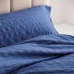 Set pokrivača za poplun Alexandra House Living Amán Plava Krevet od 150 3 Dijelovi