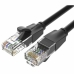 Кабел Ethernet LAN Vention 3 m Черен