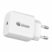 Wall Charger + USB-C Cable PcCom White 20 W