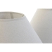 Lamp Shade Home ESPRIT Linen Metal 45 x 45 x 21 cm (2 Units)