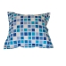 Husă de pernă de canapea Alexandra House Living Albastru 50 x 75 cm 55 x 55 + 5 cm Cadre