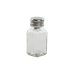 Salt og Peberbøsser Home ESPRIT Sort Krystal Akacie 12 x 6 x 17,5 cm