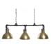 Loftslampe DKD Home Decor 116 x 29 x 42 cm Sort Gylden Metal 50 W