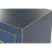 Prádelník DKD Home Decor Modrý Zlatá Jedle Dřevo MDF Orientální 63 x 27 x 101 cm