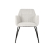 Cadeira DKD Home Decor Bege Metal 59,5 x 60,5 x 78 cm