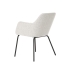 Cadeira DKD Home Decor Bege Metal 59,5 x 60,5 x 78 cm