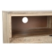 TV furniture DKD Home Decor Natural Black Metal Mango wood (150 x 40 x 65 cm)