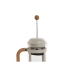 Kaffepress Home ESPRIT Vit Naturell Rostfritt stål 800 ml 15 x 10 x 22 cm