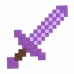 Žaislinis kardas Minecraft Purpurinė