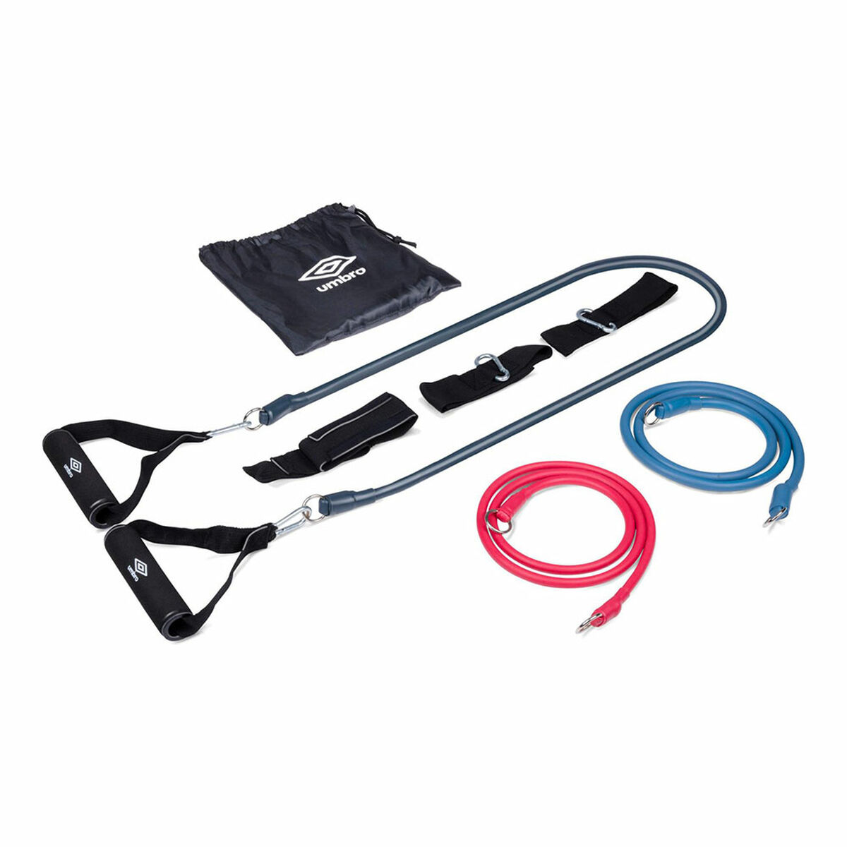 Elastiske modstandsbånd Umbro Sort