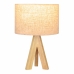Desk lamp EDM 32160 Wood Cloth 18 x 18 x 30 cm E27