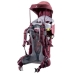 Baby Carrier Backpack Deuter KID COMFORT MARON Red 22 Kg