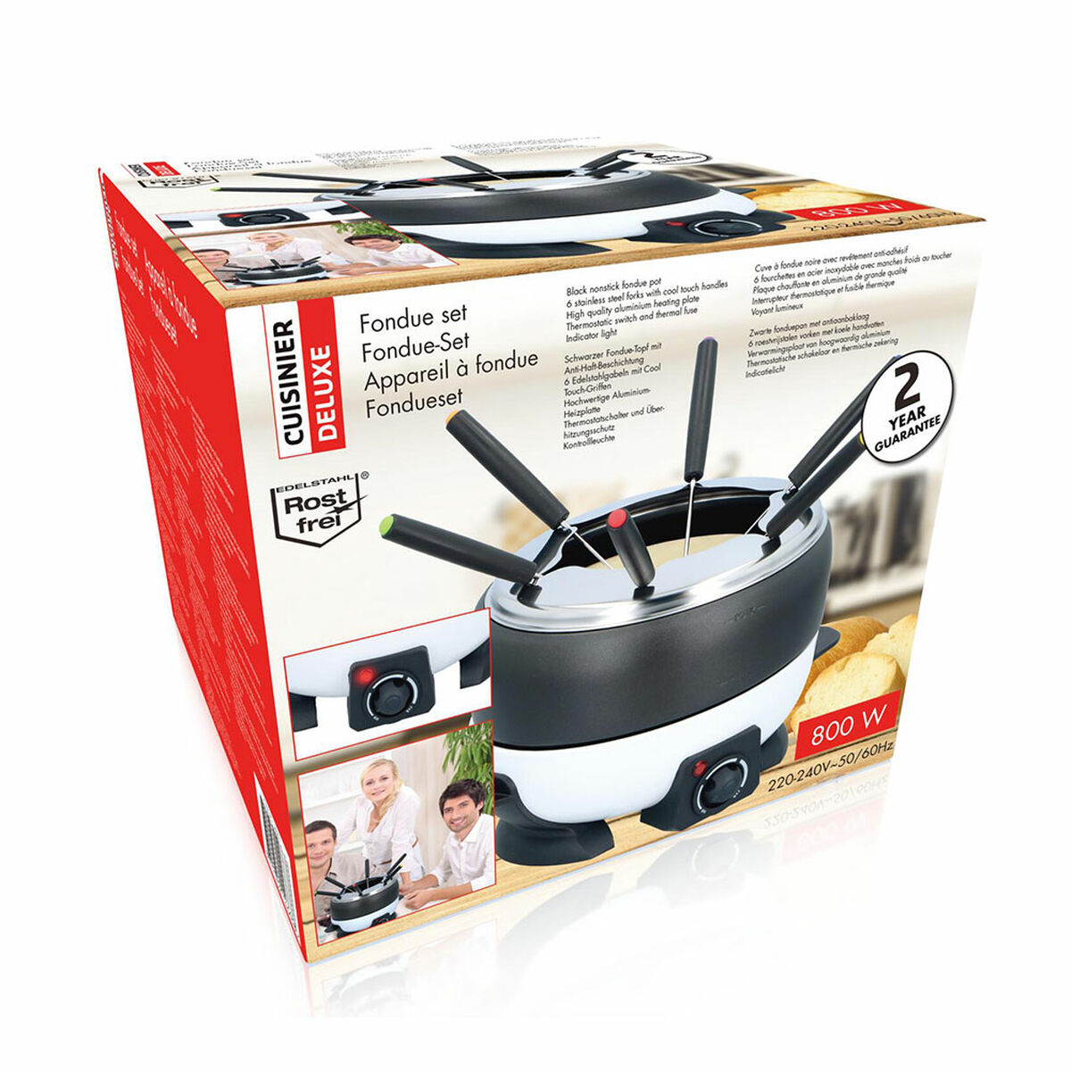 Fondü Cuisinier Deluxe