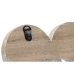 Nástěnný věšák Home ESPRIT Černý Kov mangové dřevo Strom 39 x 6,5 x 18,5 cm