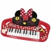 Leksakspiano Minnie Mouse Röd Elektronik