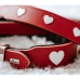 Collare per Cani Hunter Love S/M 35-40 cm Rojo/Blanco