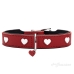 Collare per Cani Hunter Love S/M 35-40 cm Rojo/Blanco