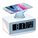 Alarm Clock with Wireless Charger Grundig White
