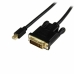 DisplayPort uz DVI Adapteris Startech MDP2DVIMM3BS         Melns