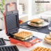 2-in-1 Waffle and Sandwich Maker with Recipes InnovaGoods Wafflicher (Refurbished A)